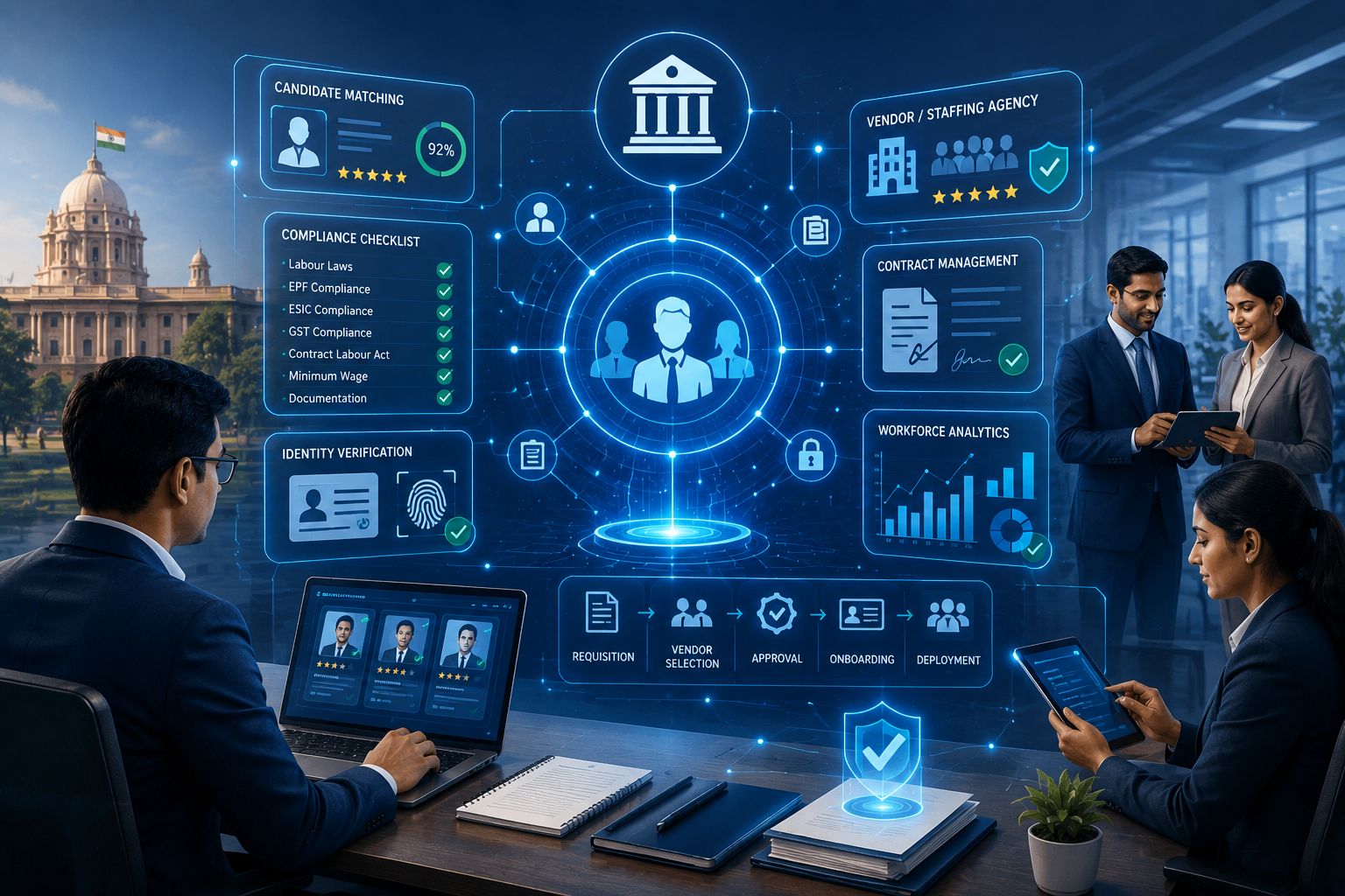 Government e-Marketplace (GEM) Staffing in 2026: How Indian Organizations Can Build Compliant, Future-Ready Teams